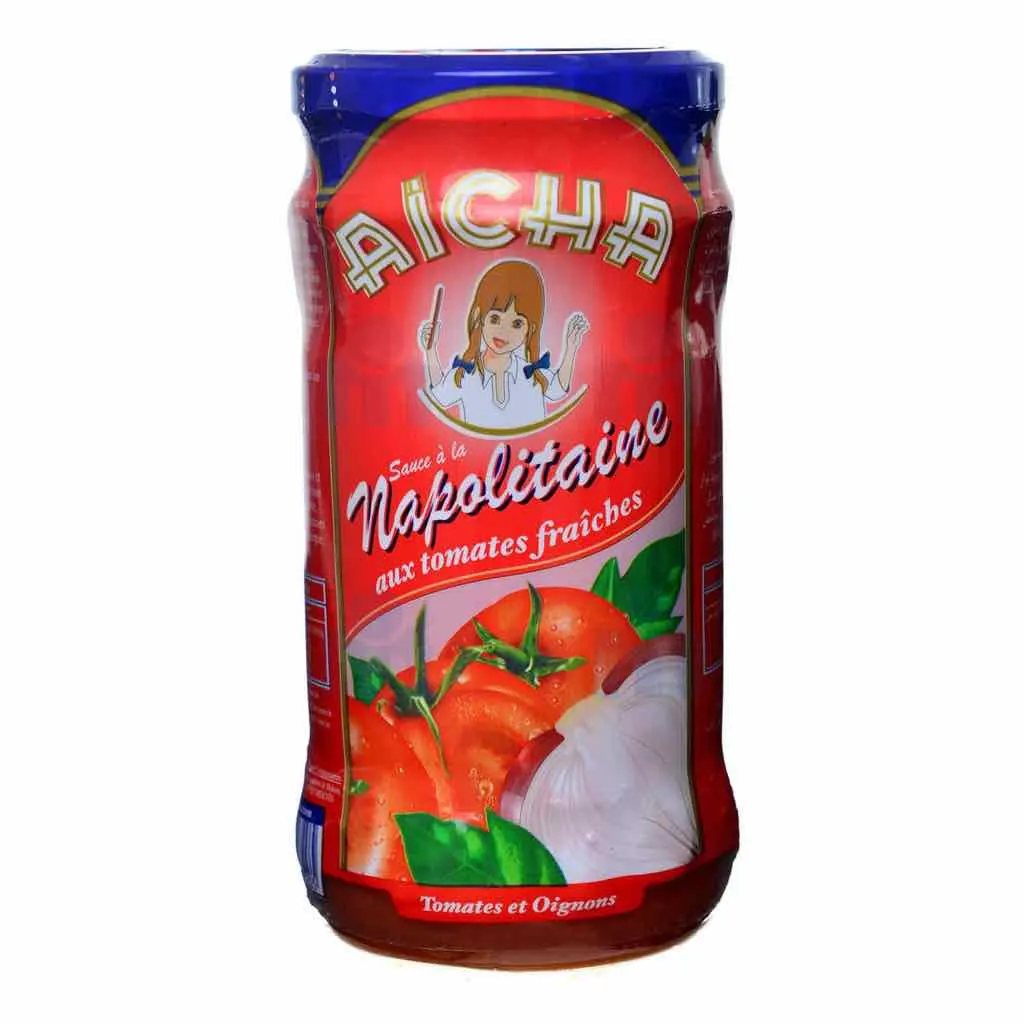 Sauce tomate à la napolitaine 350g - AÏCHA