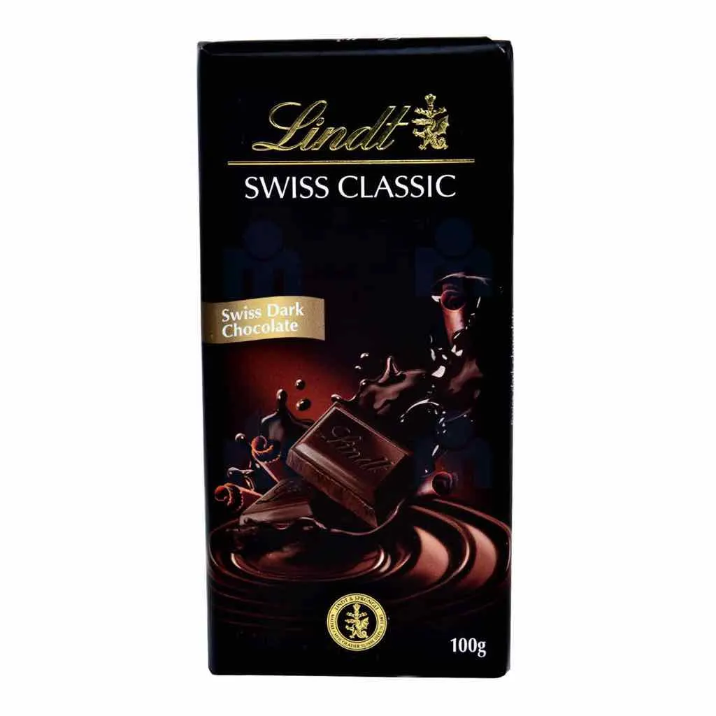 Tablette de chocolat noir extra fin Swiss Classic 100g - LINDT