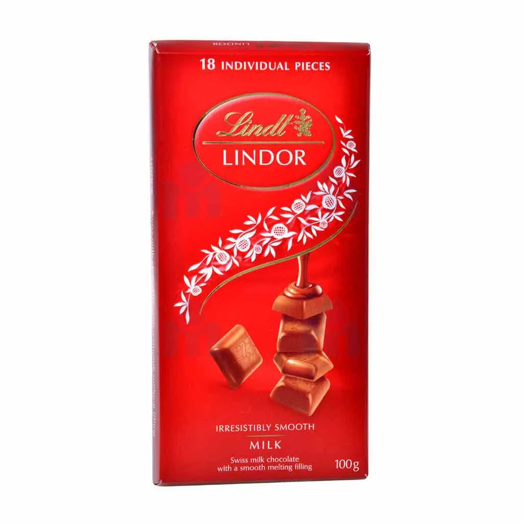 Chocolat au lait Lindor 100g - LINDT