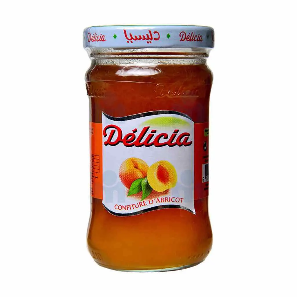 Confiture d'abricots 240 g - DÉLICIA