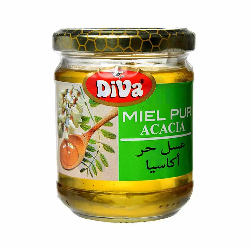 Miel d'acacia 250g - DIVA