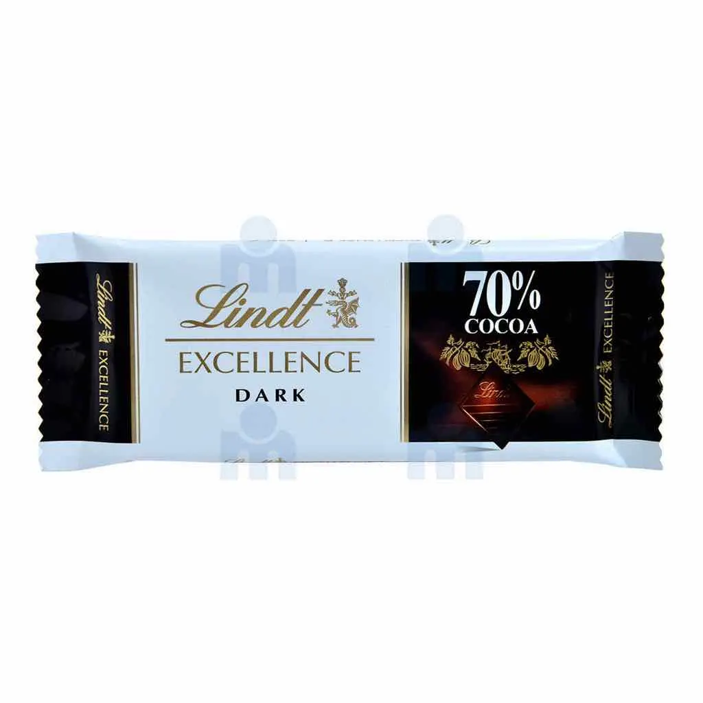 Chocolat noir 70% cacao Excellence 35g - LINDT