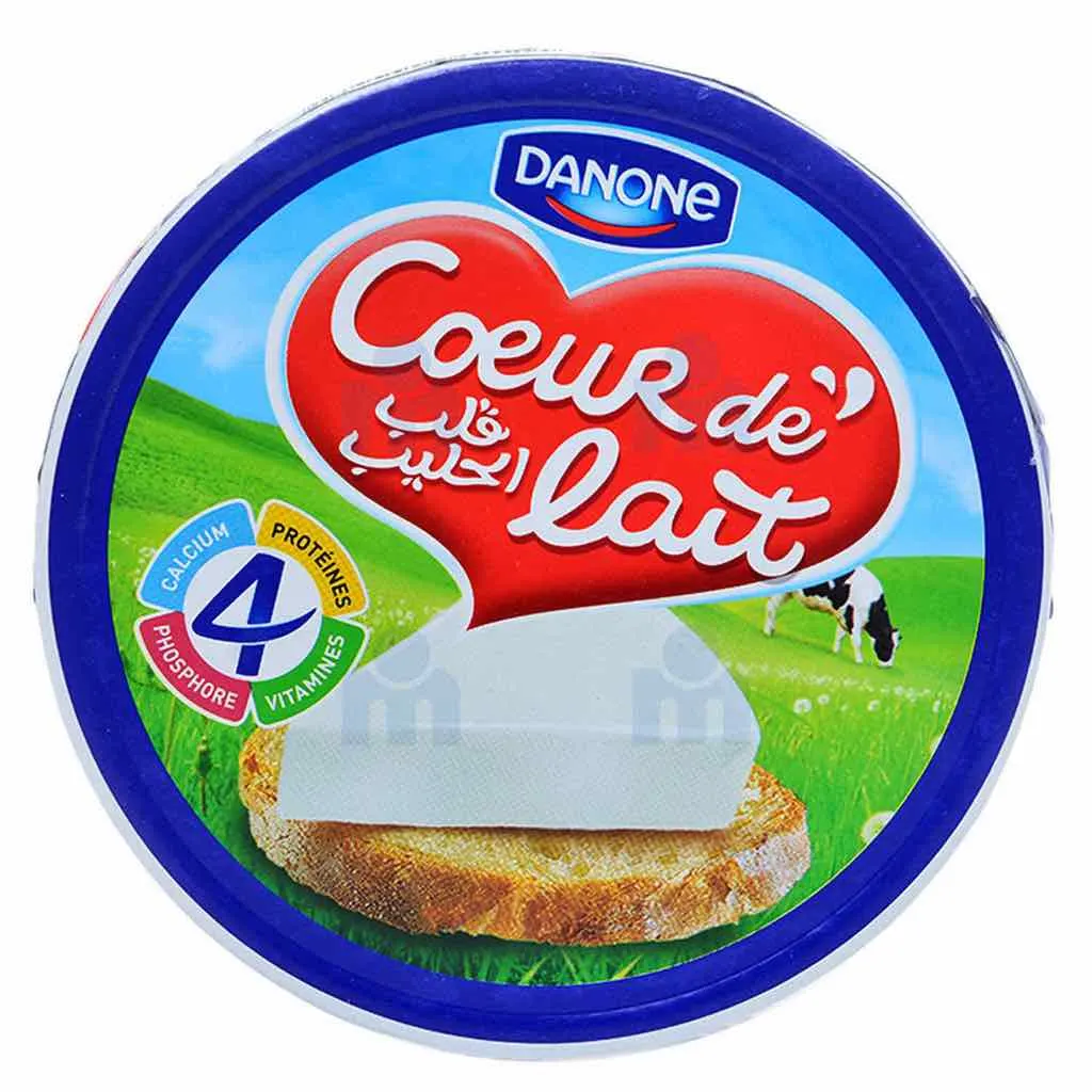 Fromage fondu 8 portions - CŒUR DE LAIT