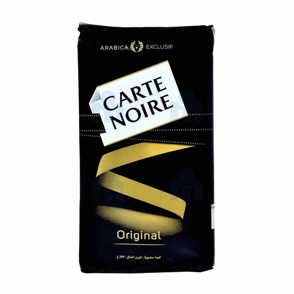 Café moulu original 200g - CARTE NOIRE