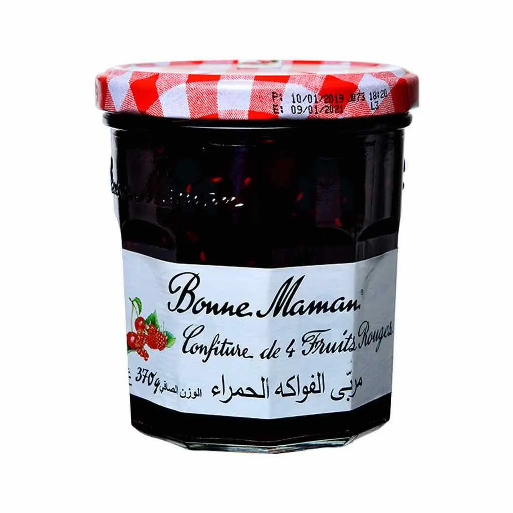 Confiture 4 fruits rouges 370g - BONNE MAMAN
