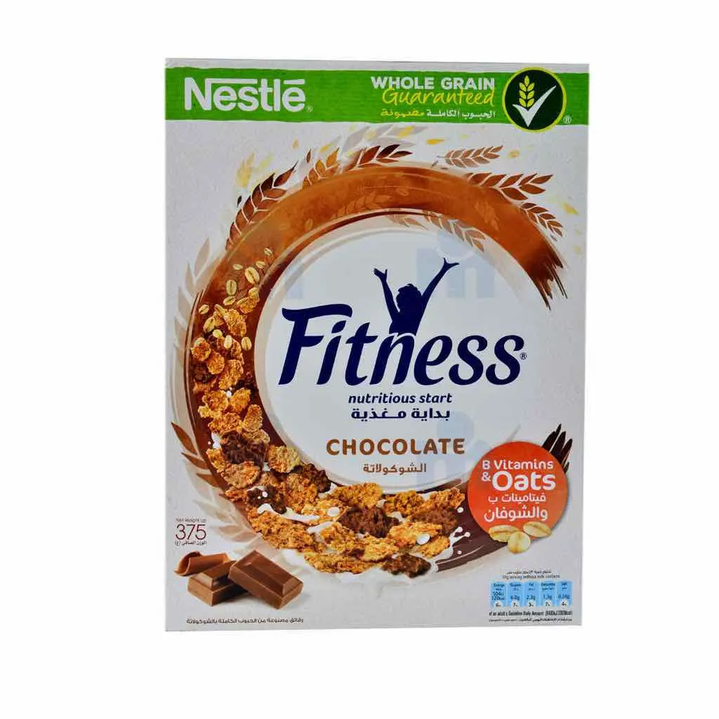 Céréales énergie nutritive au chocolat 375g - FITNESS