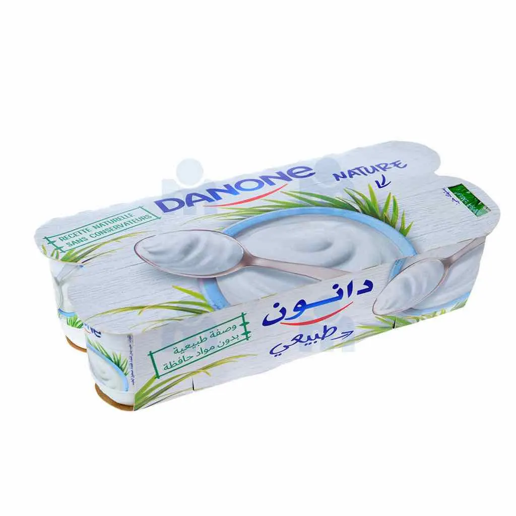 Yaourt brassé nature Velouté 8x110g - DANONE