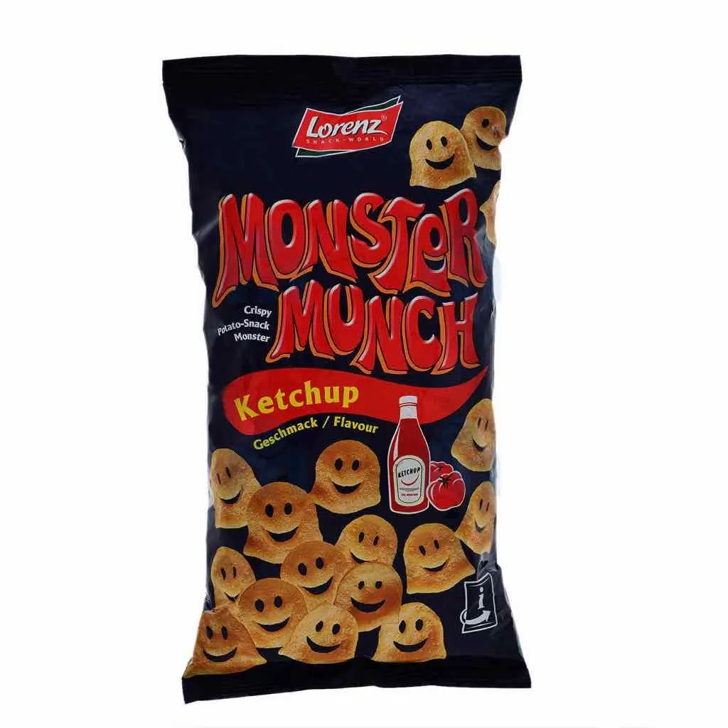 Chips Monster Munch ketchup 75g - LORENZ