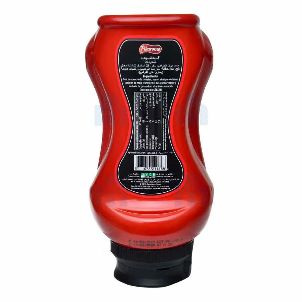 Ketchup 500g - PIKAROME - vue 3