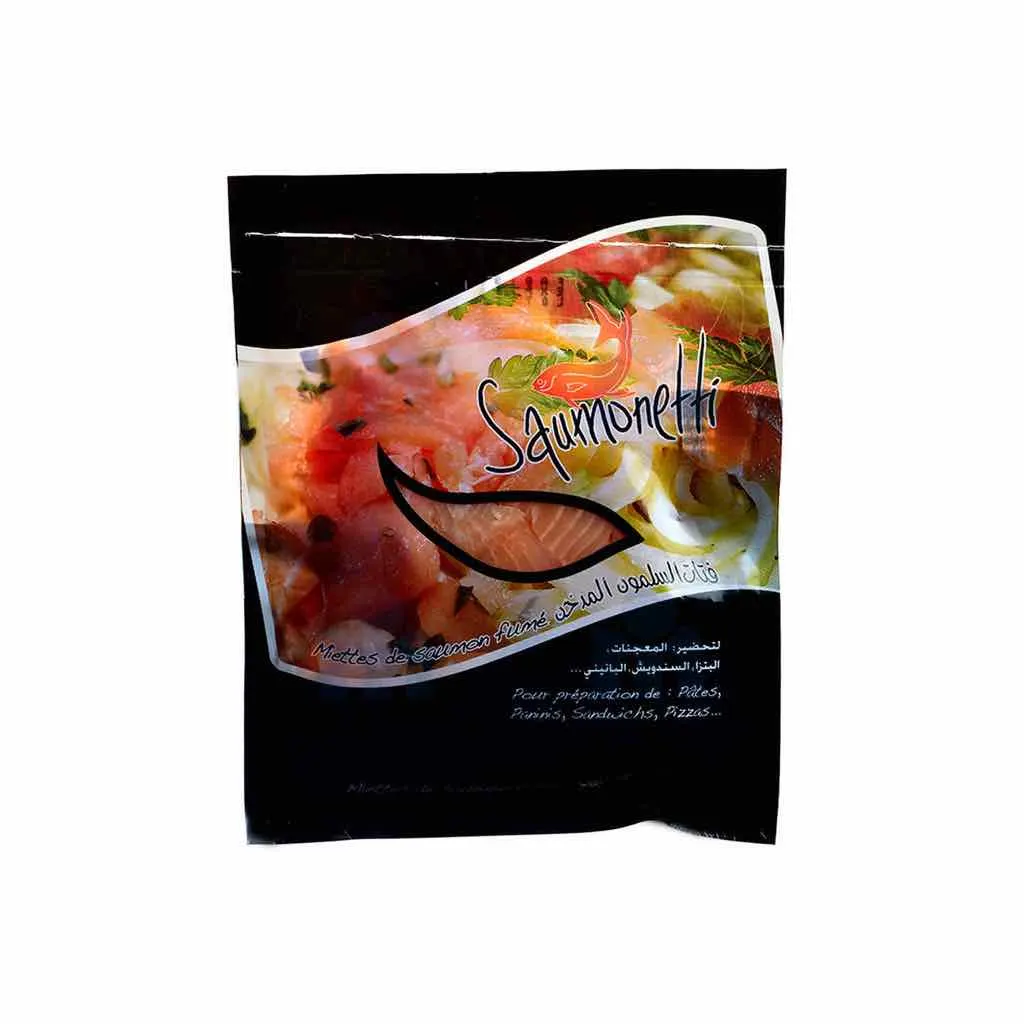 Miettes de saumon fumé de Norvège Saumonetti 250g - SCANDIMAR