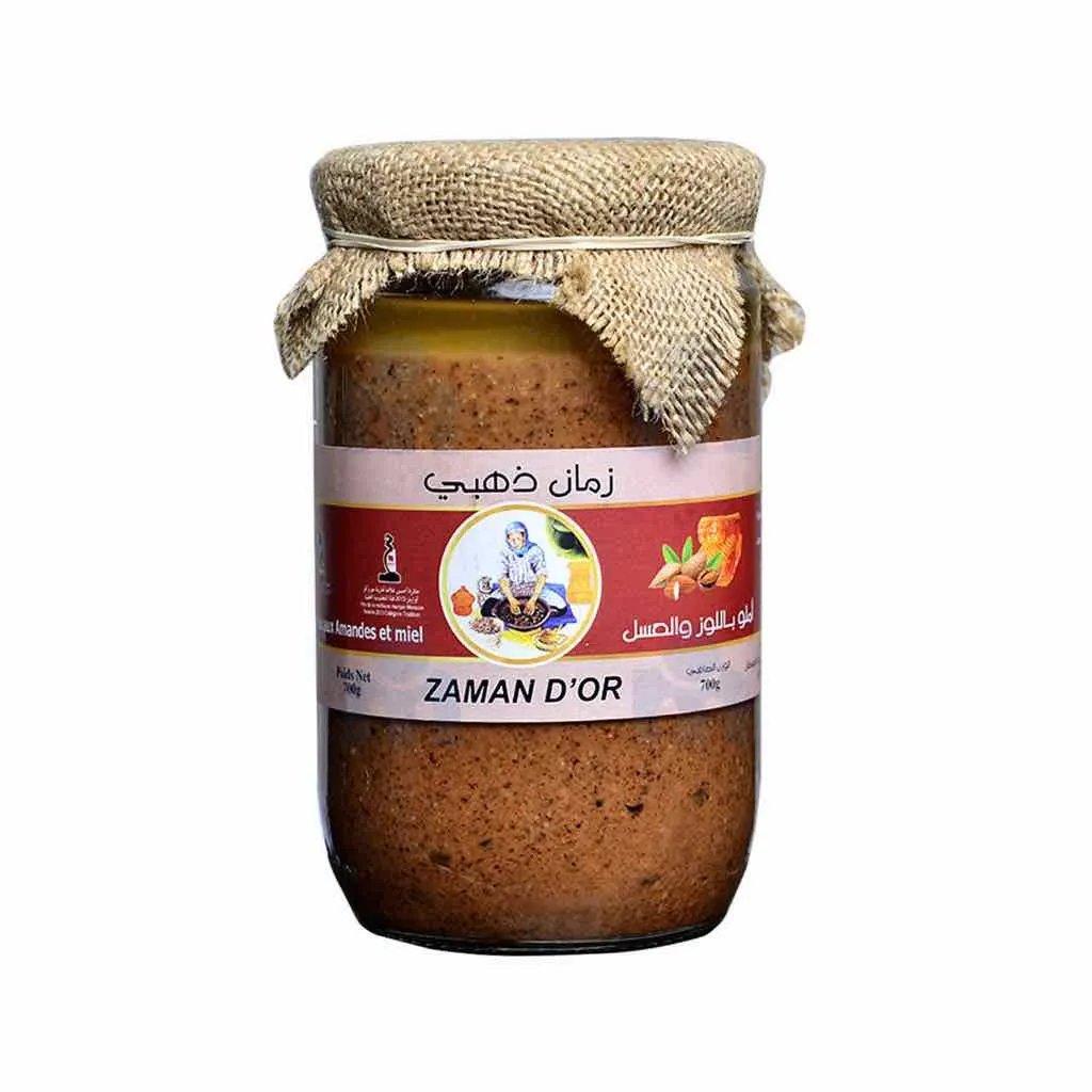 Amlou argan et amandes 700g - ZAMAN D'OR