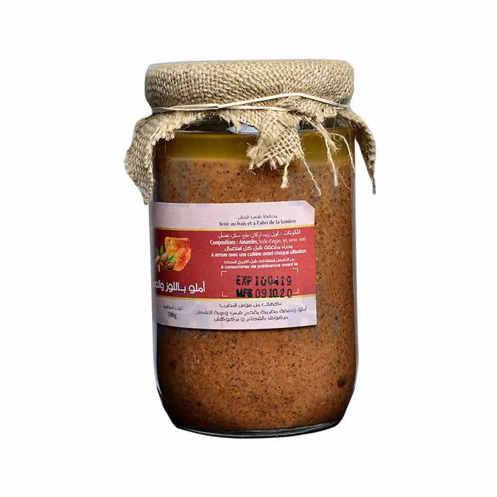 Amlou argan et amandes 700g - ZAMAN D'OR - vue 3