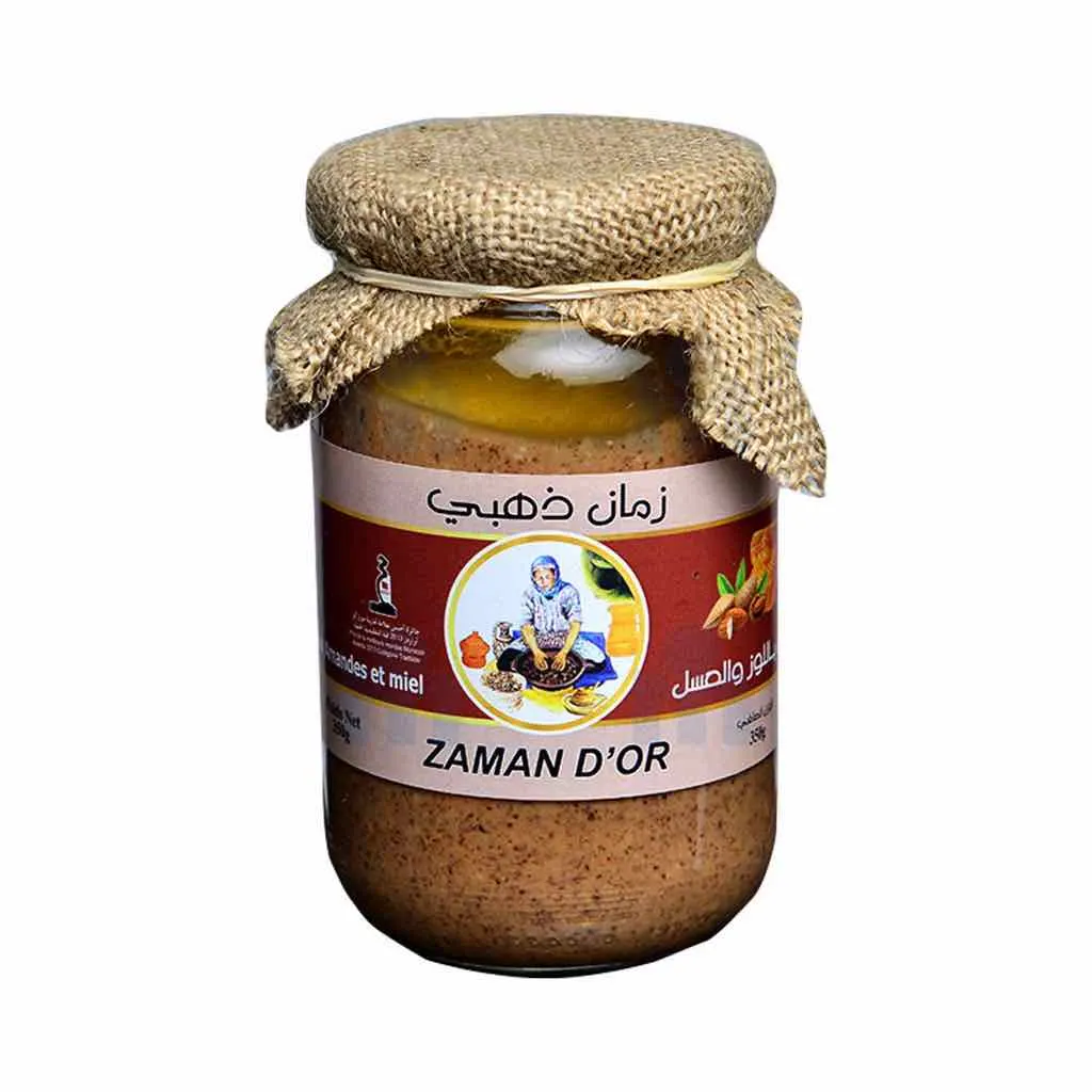 Amlou argan et amandes 350g - ZAMAN D'OR - vue 2