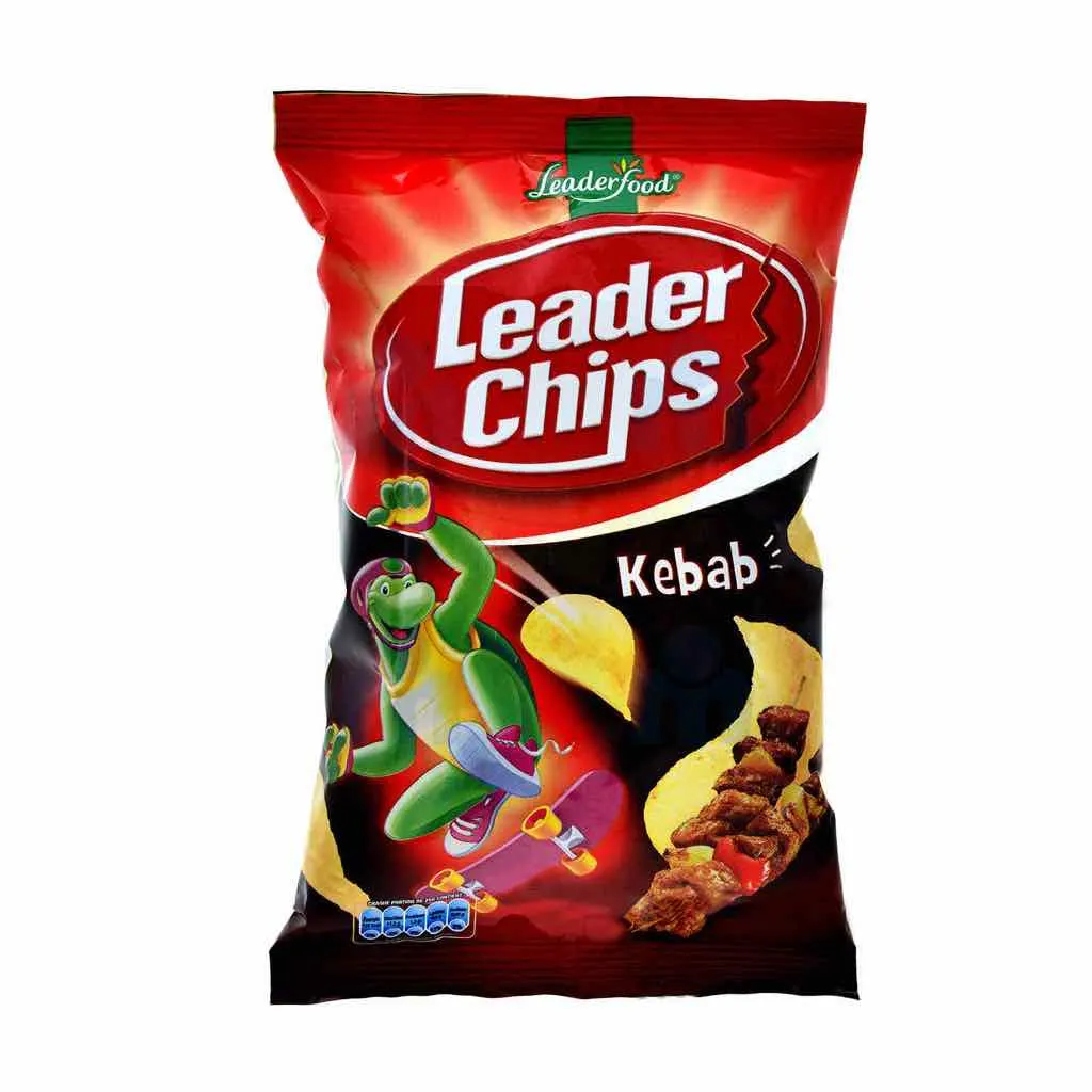 Leader chips saveur kebab 35g - LEADER FOOD