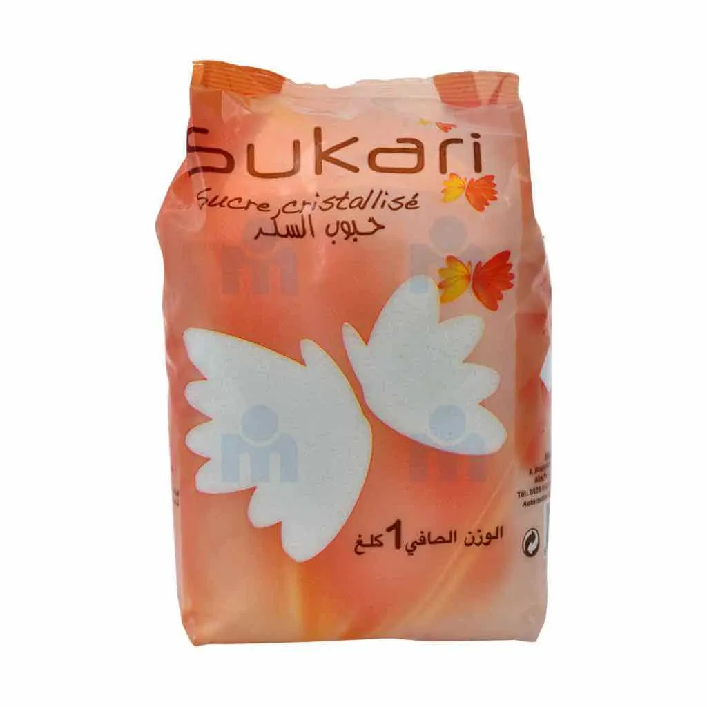 Sucre cristallisé 1Kg - SUKARI