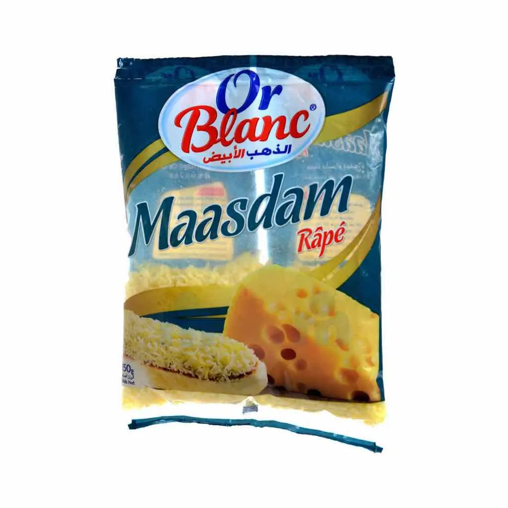 Fromage râpé Maasdam 150g  - OR BLANC