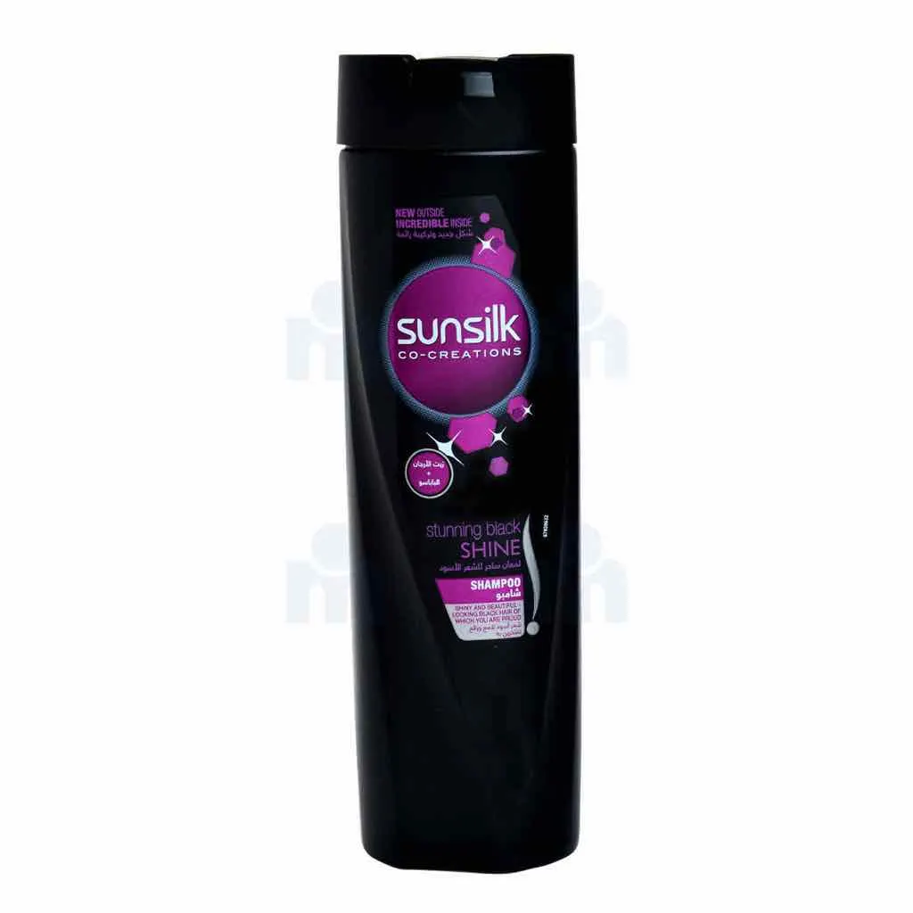 Shampoing stunning black shine 350ml - SUNSILK