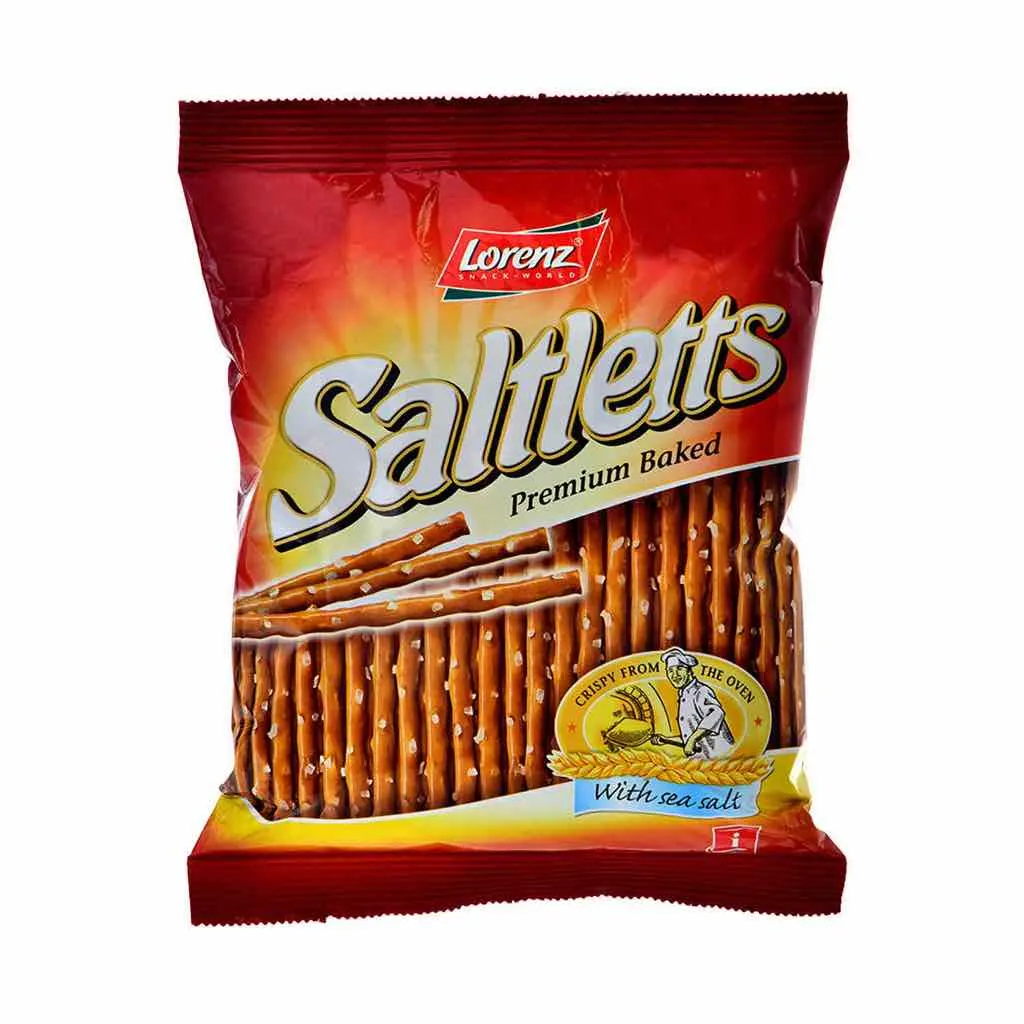Stick crackers Saltletts 150g - LORENZ
