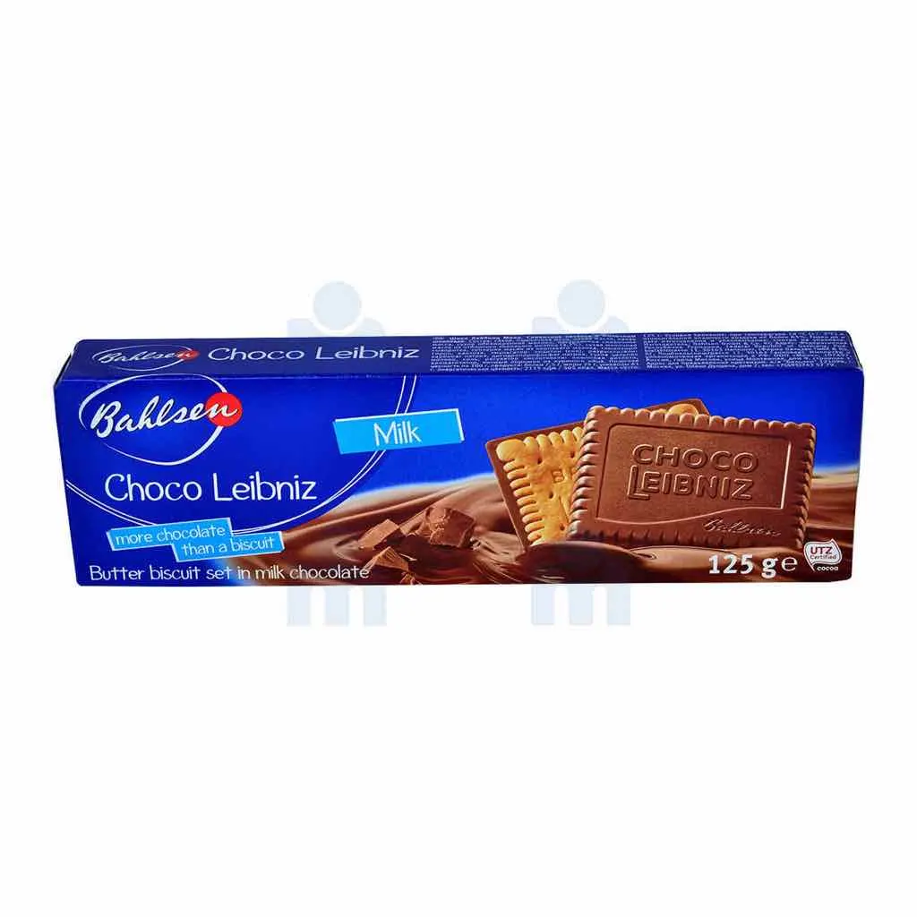 Biscuits au beurre et au chocolat Leibniz 125g - BAHLSEN