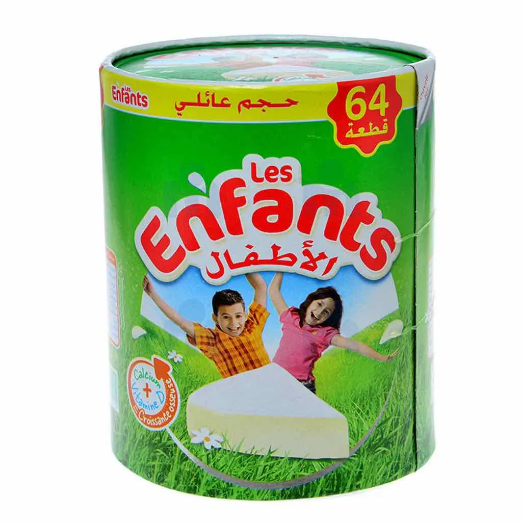 Fromage fondu 64 portions - LES ENFANTS