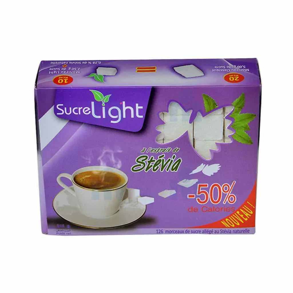 Sucre allégé à l'extrait de stévia 315g - SUCRE LIGHT
