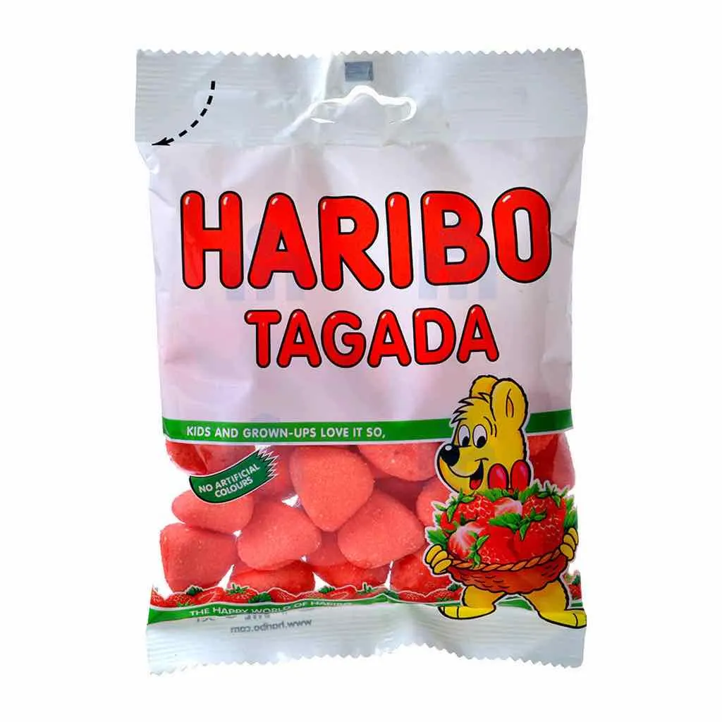 Gommes fraises Tagada 80g - HARIBO
