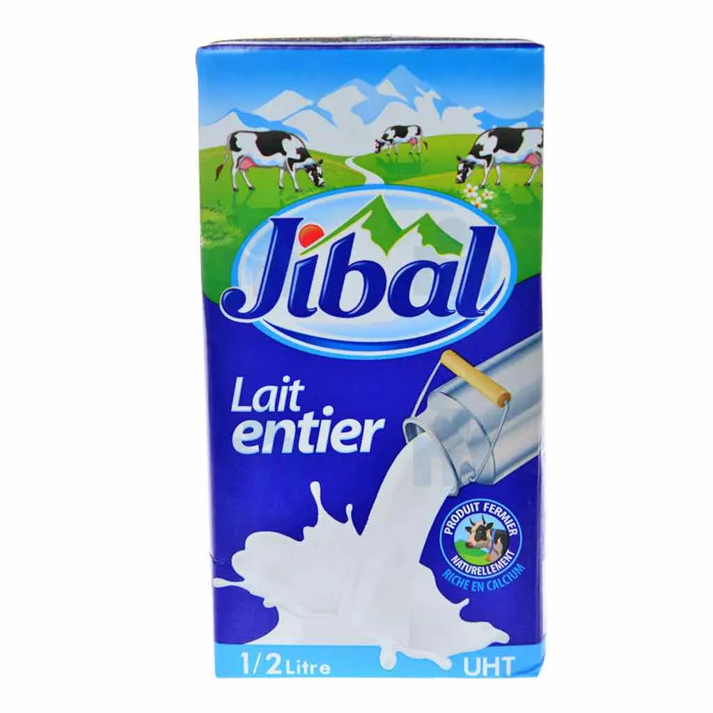 Lait UHT entier 500ml - JIBAL