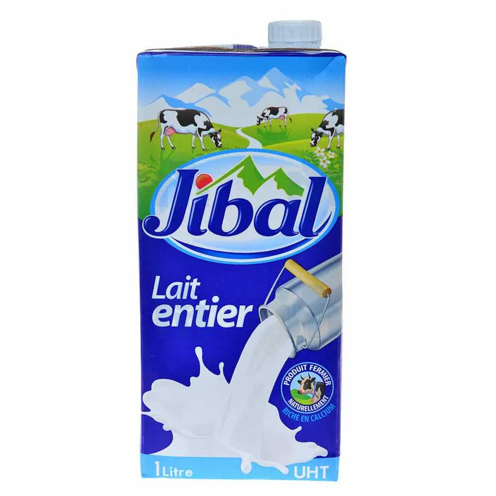 Lait UHT entier 1L - JIBAL