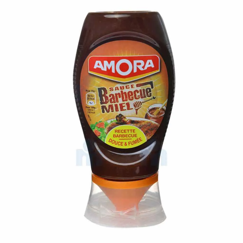 Sauce barbecue miel 282g - AMORA