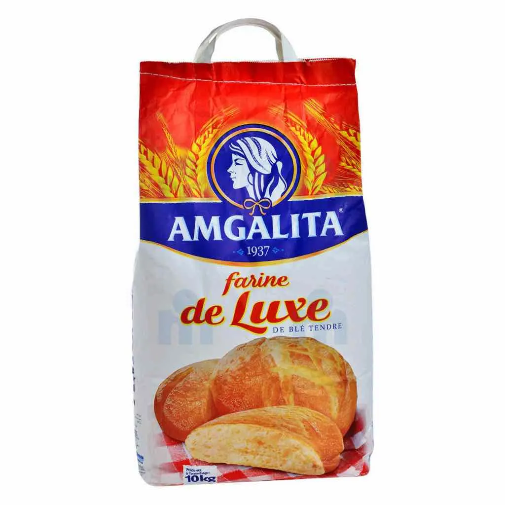 Farine de luxe boulangère 10Kg - AMGALITA