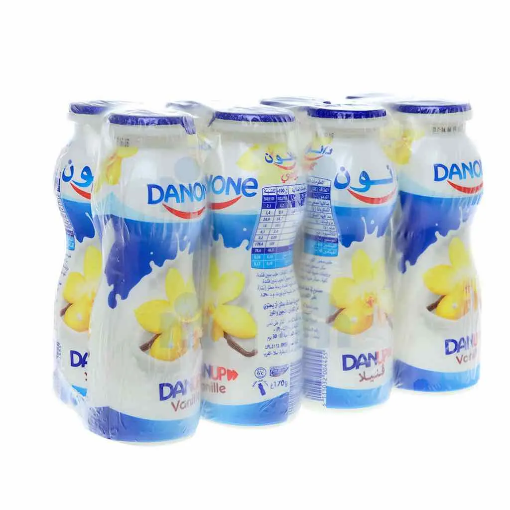 Yaourt à boire vanille  Dan UP 8x170g - DANONE