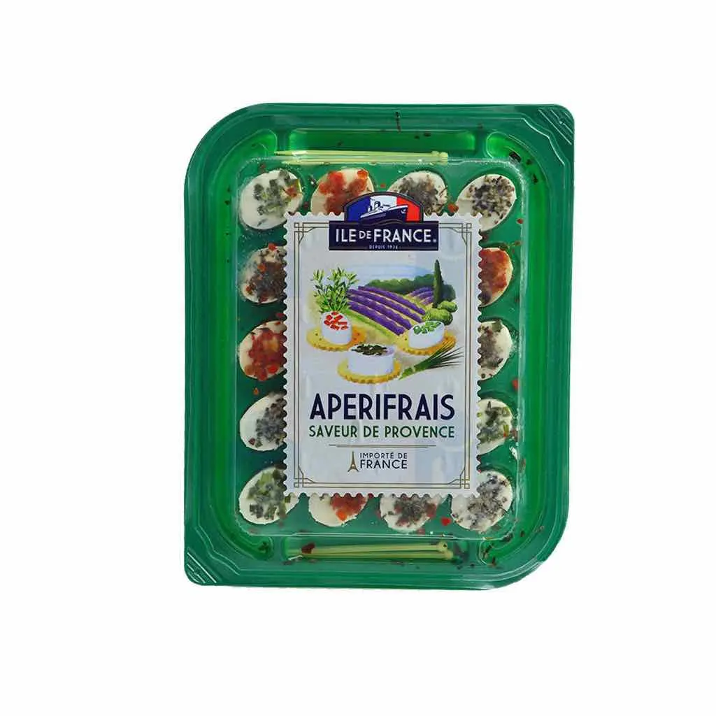 Fromage apérifrais saveur de Provence 100g - ILE DE FRANCE
