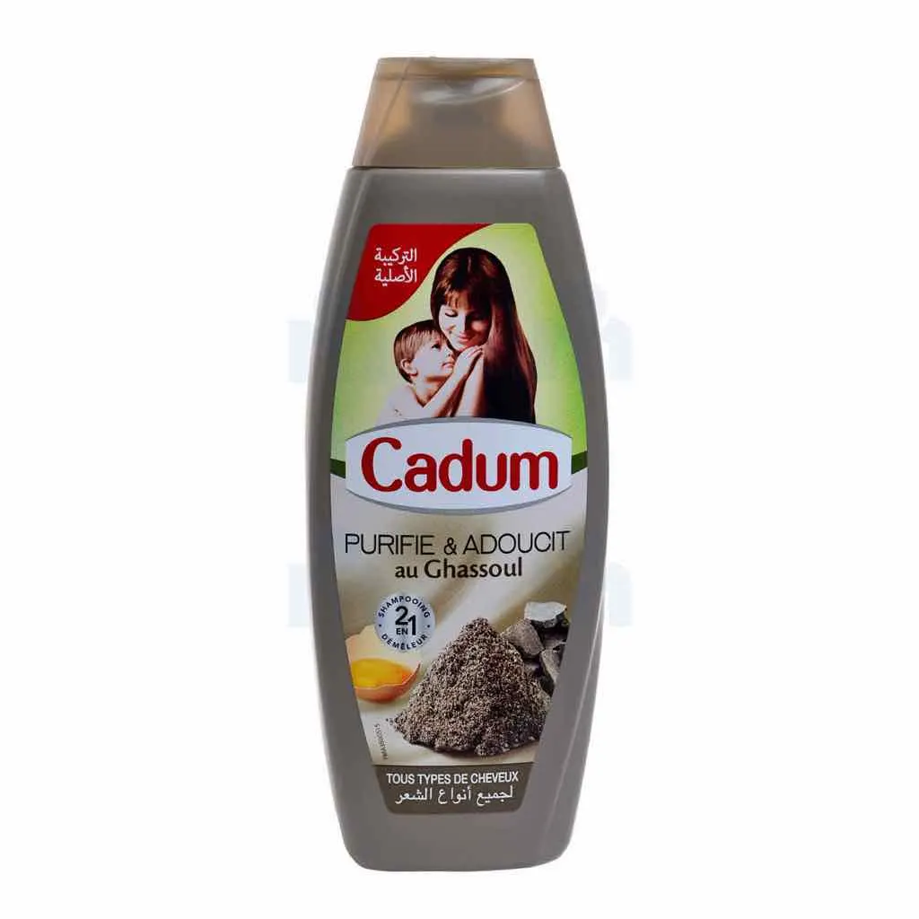Shampoing au ghassoul 380ml - CADUM