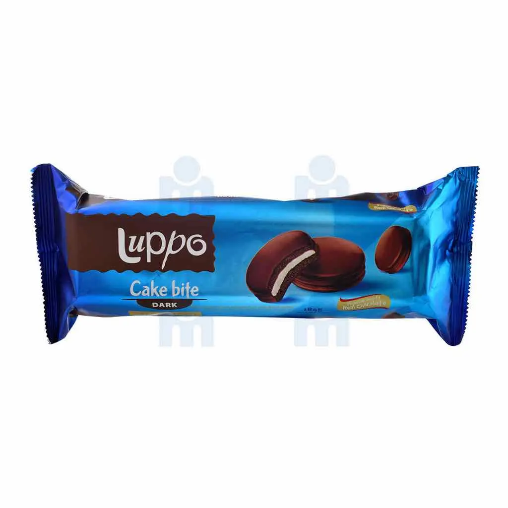 Biscuits cake au chocolat noir Cake Bite 184g - LUPPO