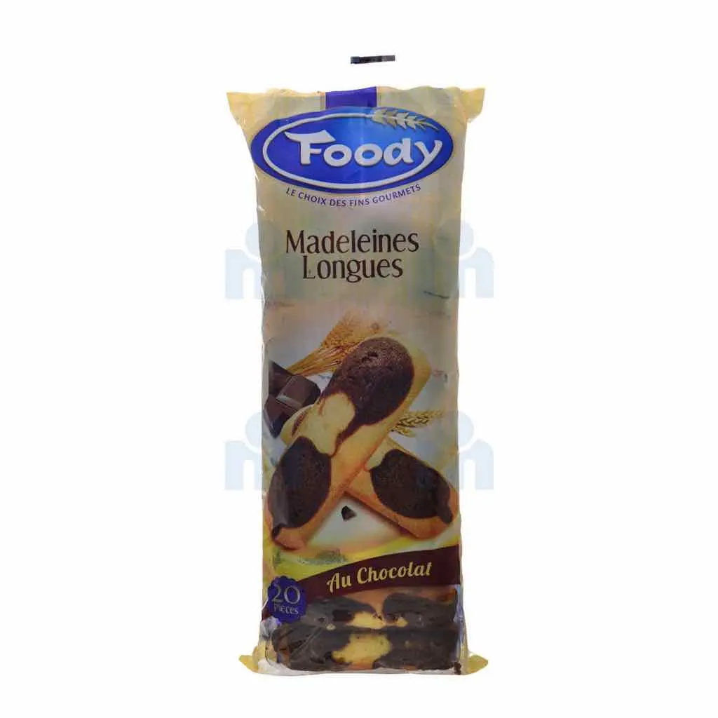 Madeleines longues au chocolat x20 250g - FOODY