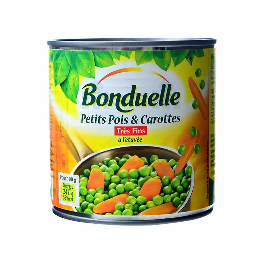Petits pois et carottes 400g   - BONDUELLE