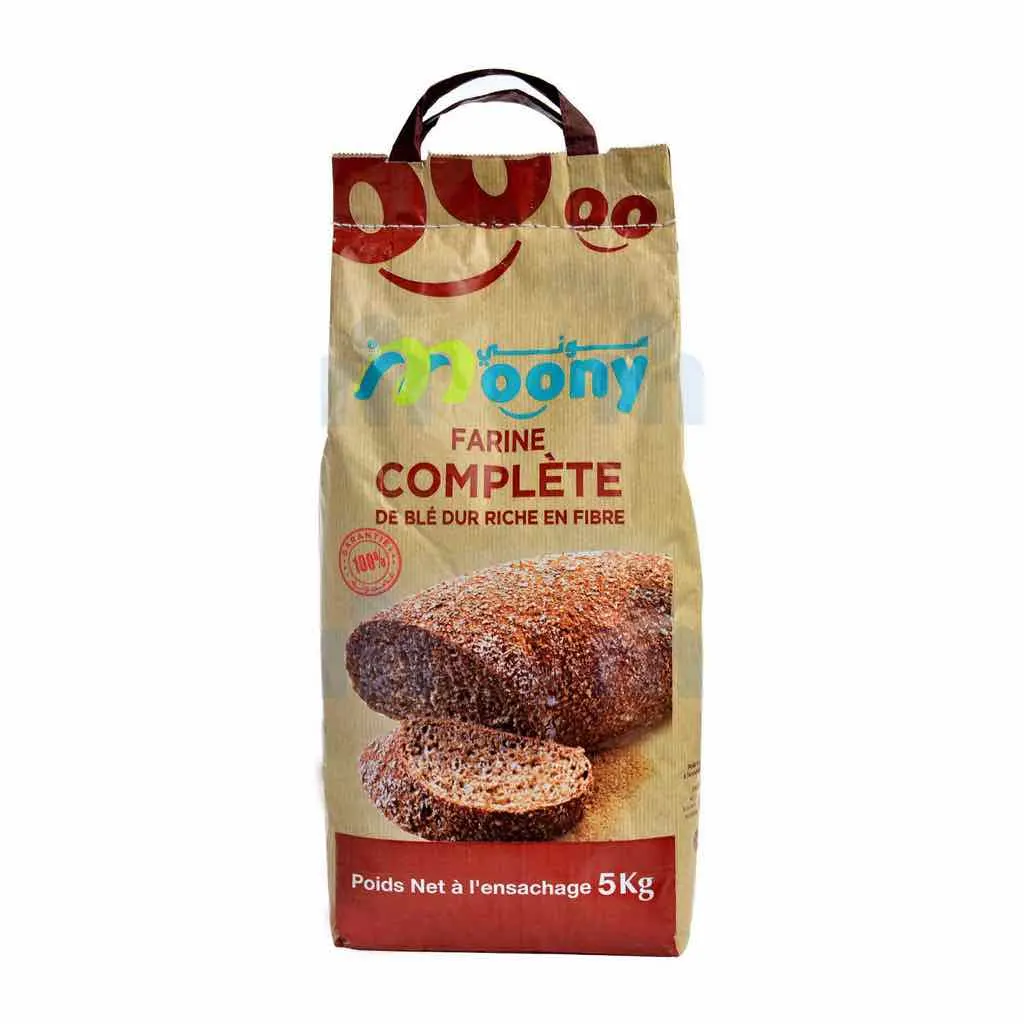 Farine complète 5Kg - MOONY