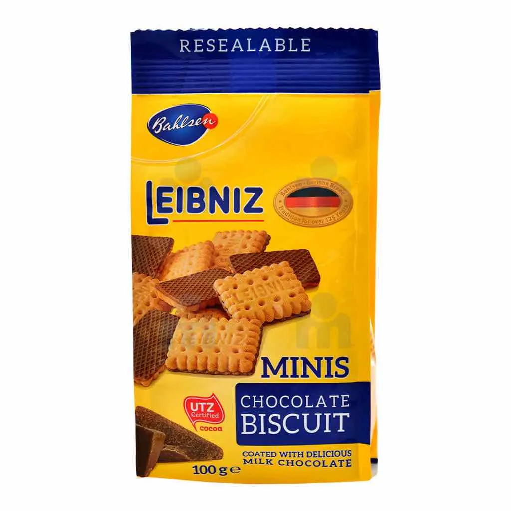 Minis biscuits choco Leibniz 100g - BAHLSEN