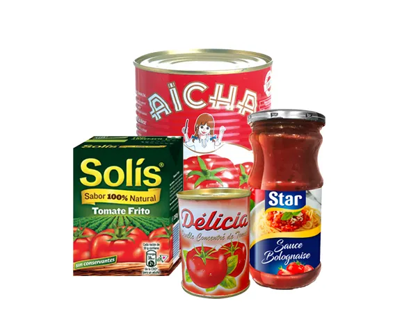 Sauces chaudes, concentrés tomates