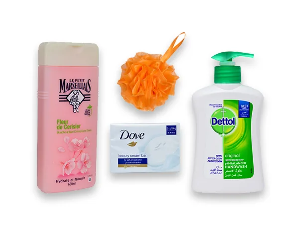 Gels douche, savons