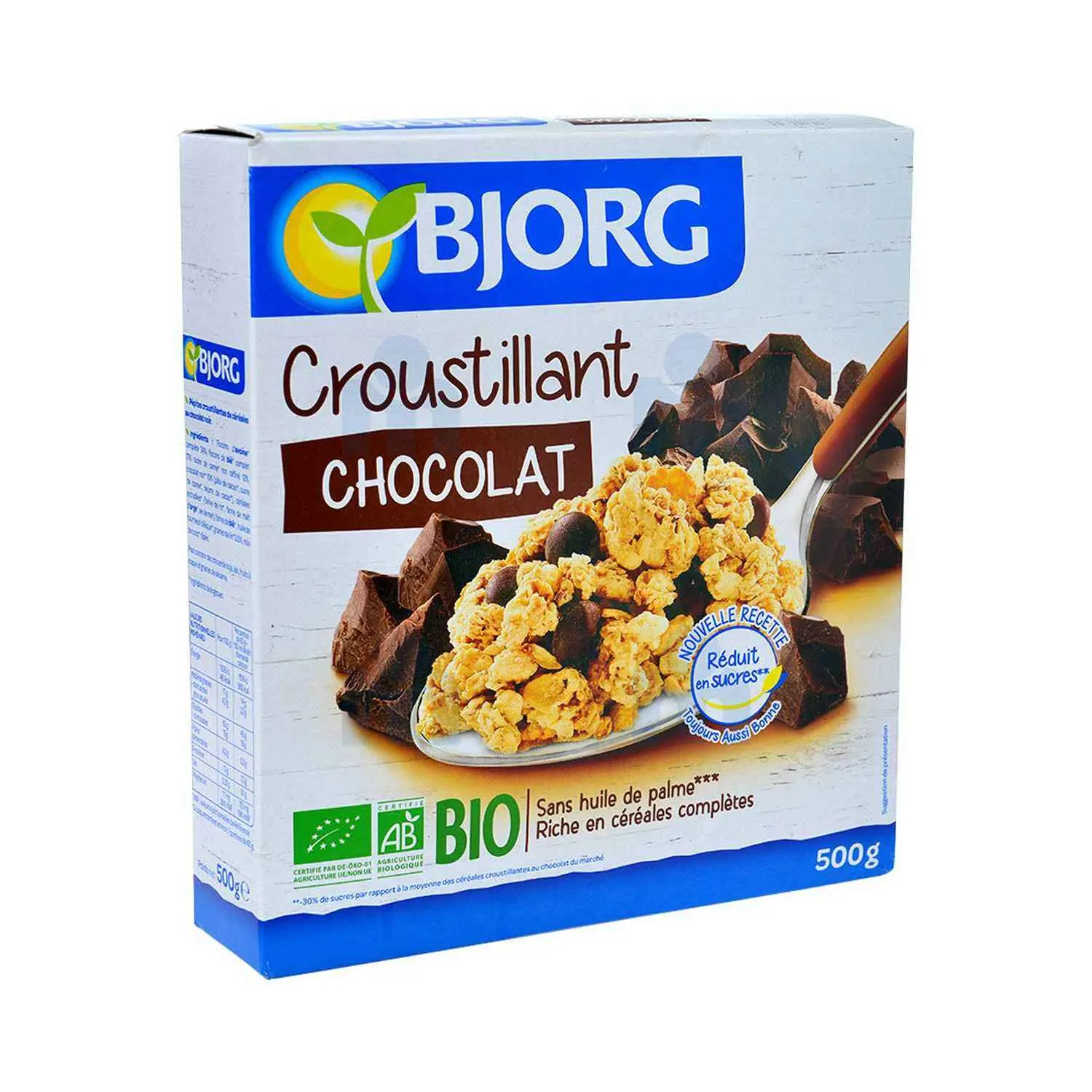 Céréales bio croustillant chocolat 500g - BJORG