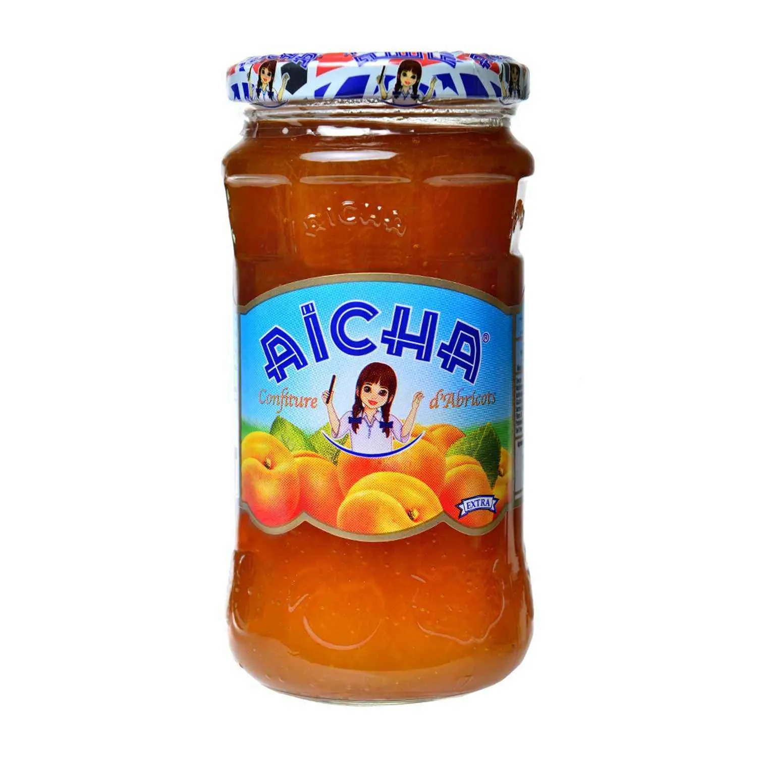 Confiture d'abricots 430g - AÏCHA