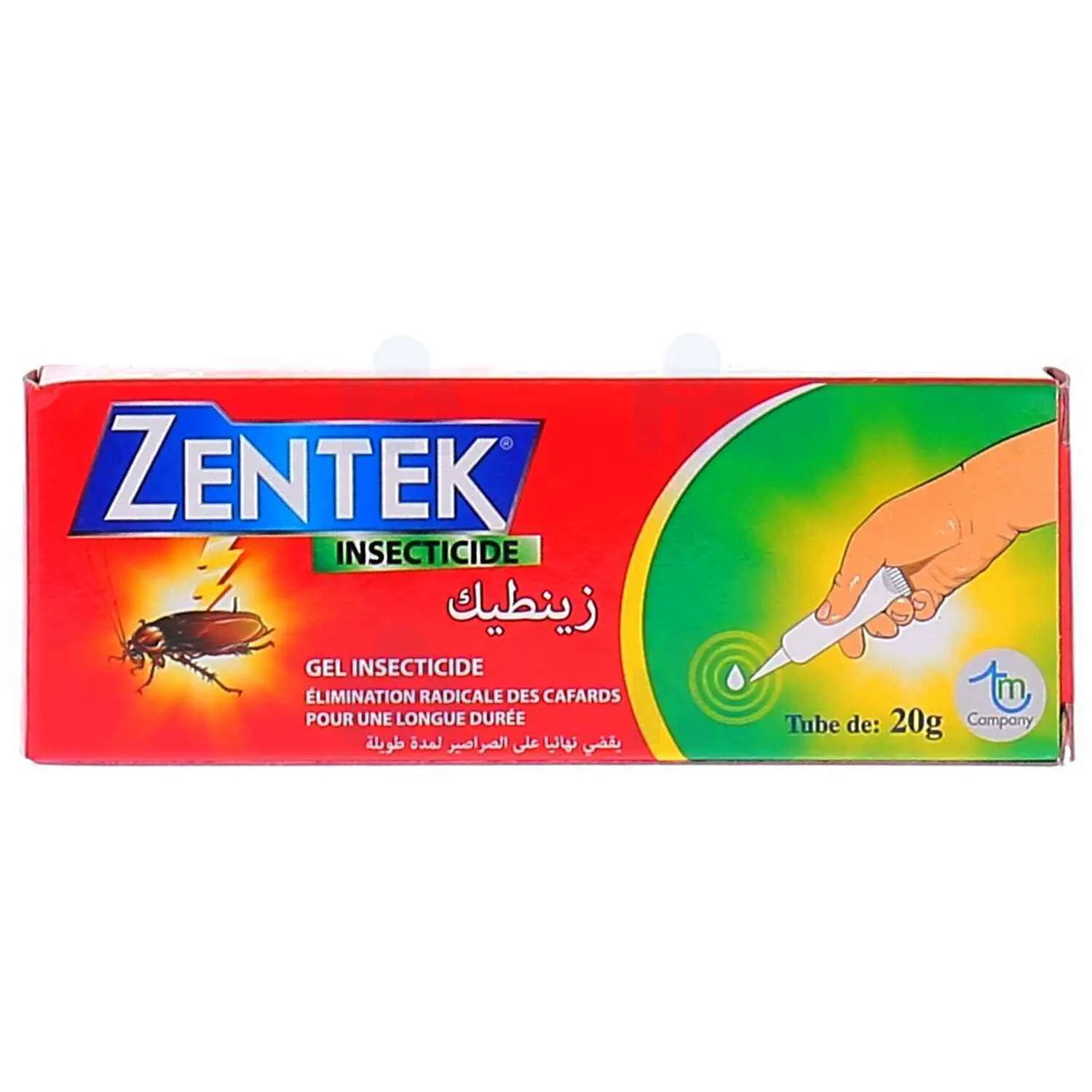 Tube gel insecticide 20g - ZENTEK