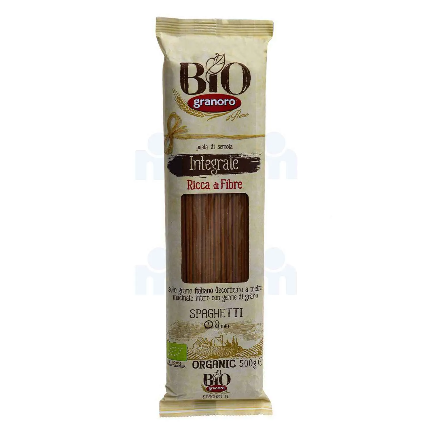 Spaghetti au blé entier bio 500g - GRANORO