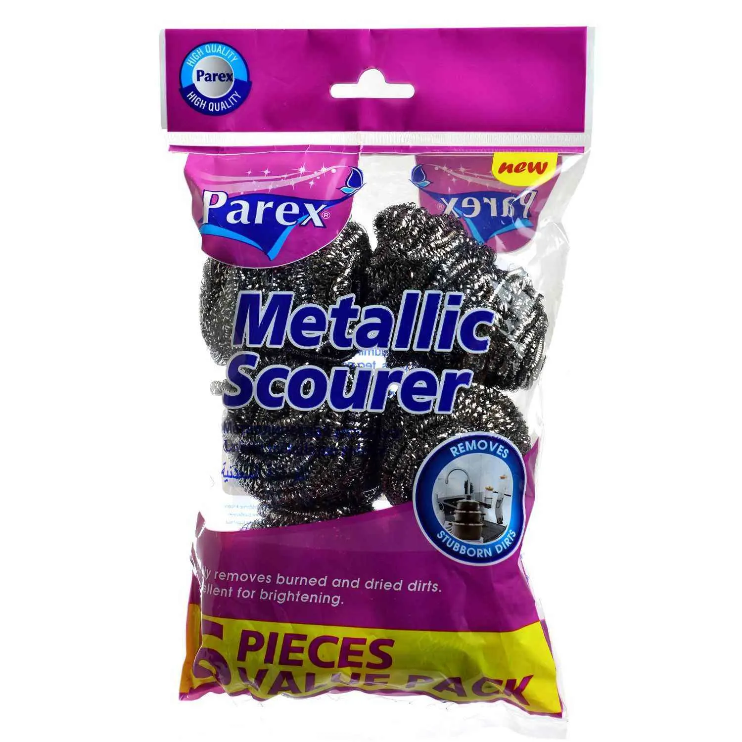 Spirale à récurer métallique x6 - PAREX