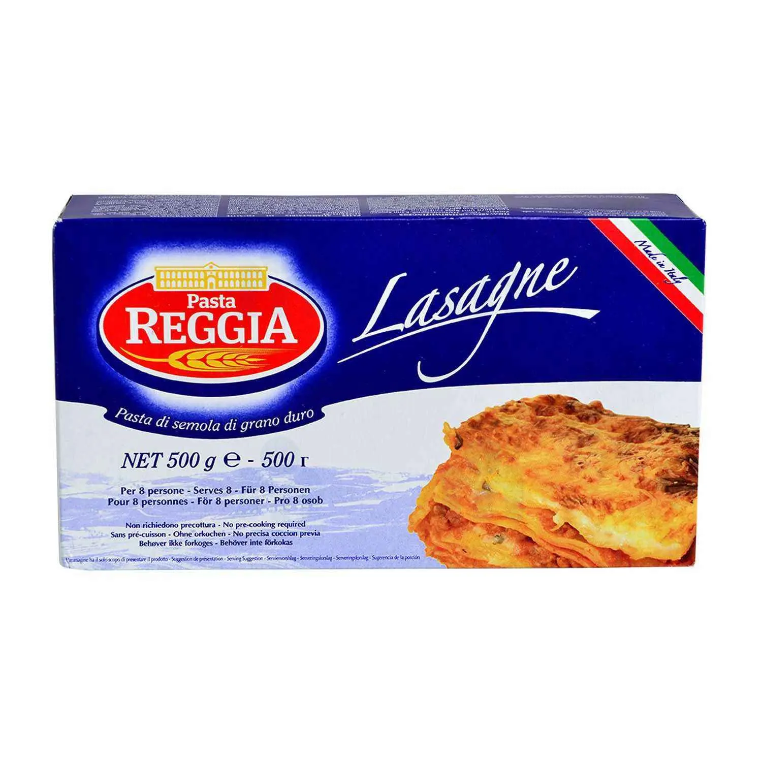 Pâtes lasagne 500g - REGGIA