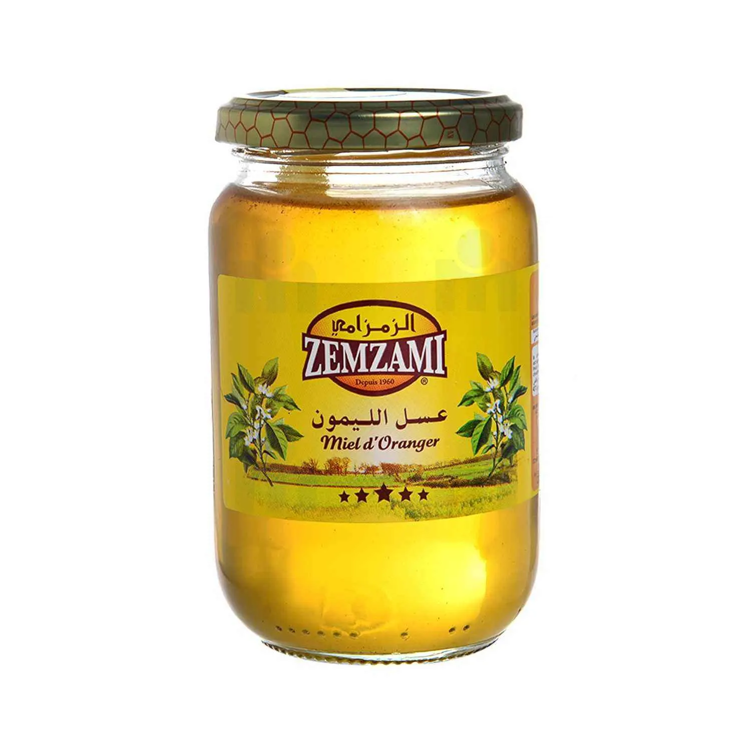 Miel d'oranger 450g - ZEMZAMI