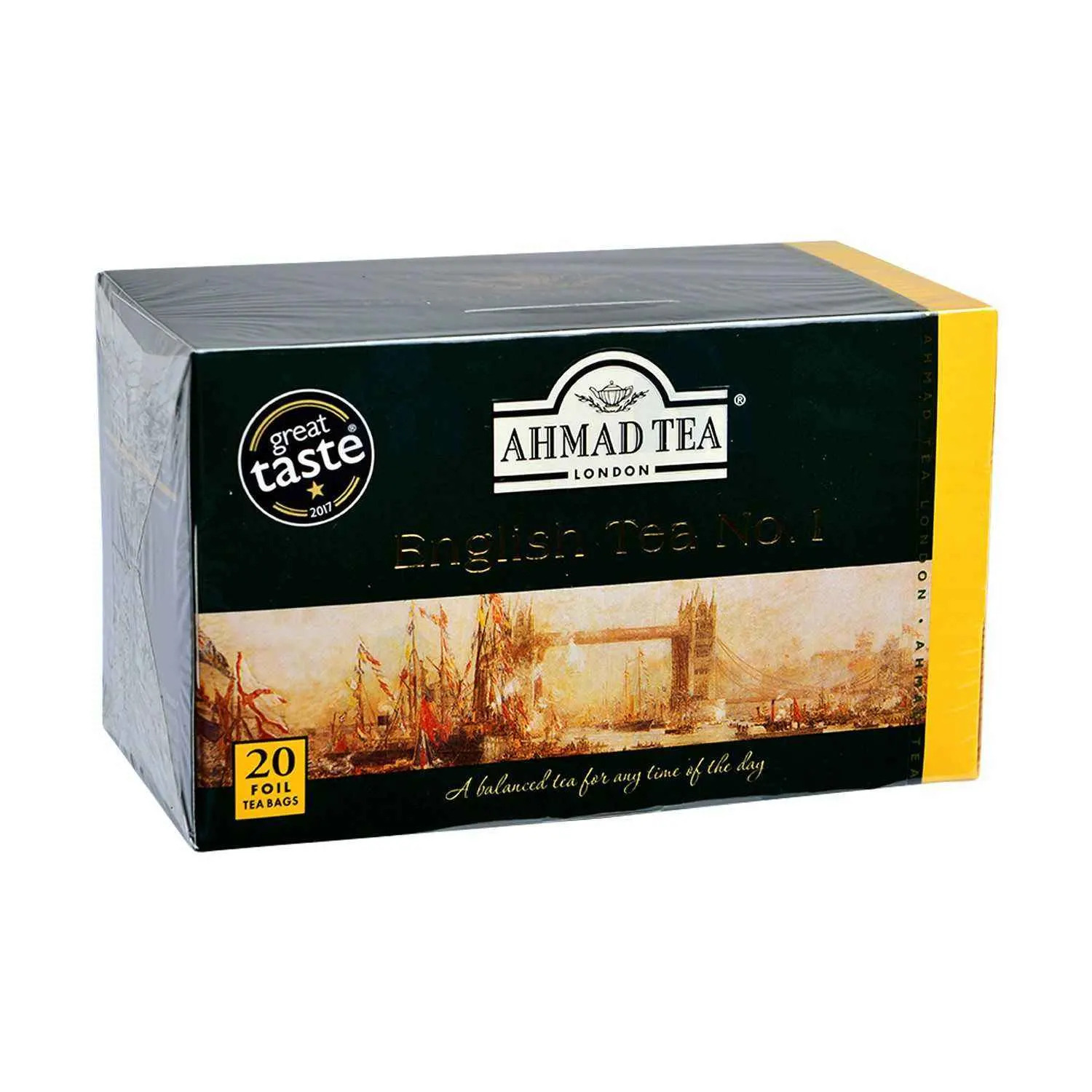 Thé noir Anglais n° 1 en sachets x20 - AHMAD TEA - vue 3