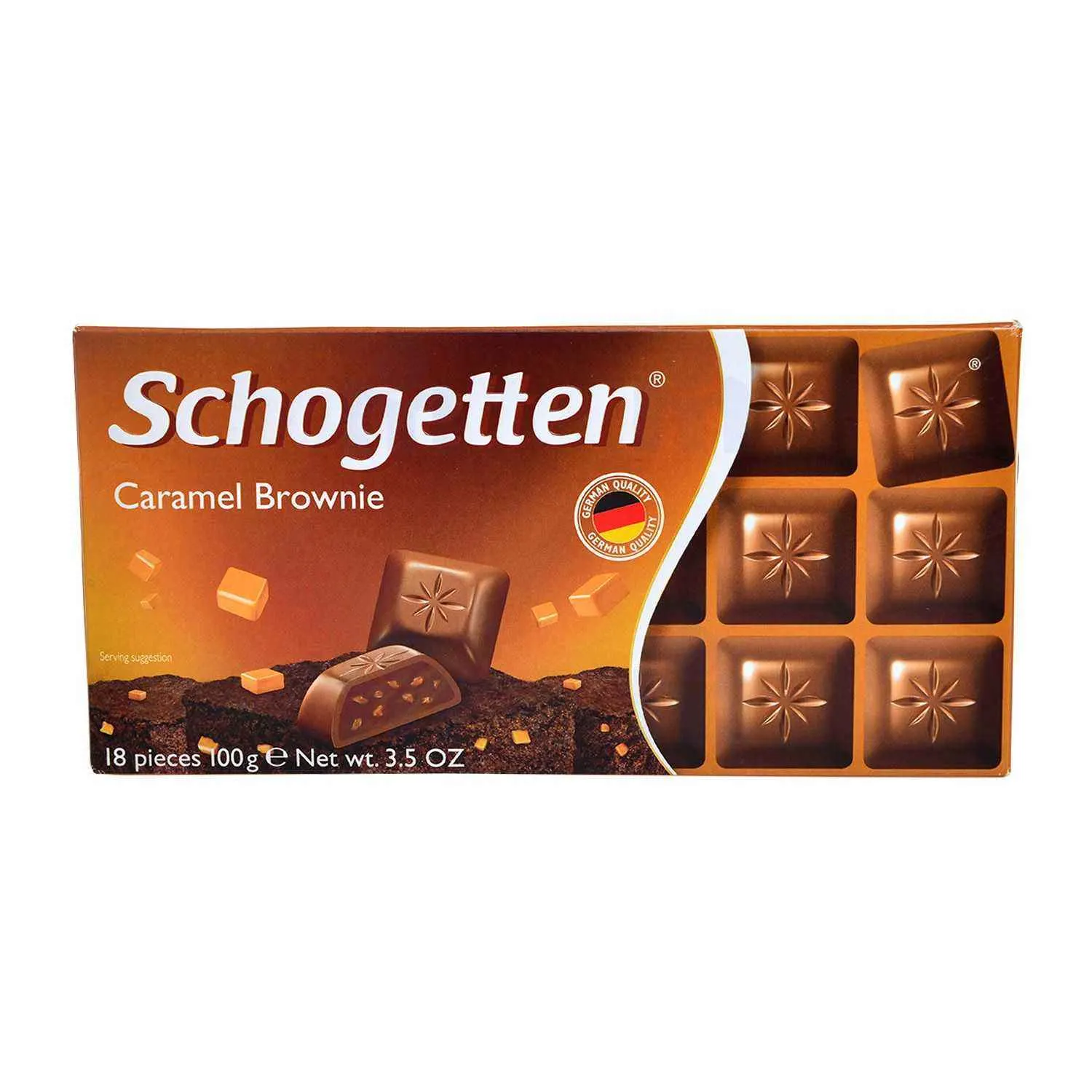 Chocolat caramel brownie 100g - SHOGETTEN