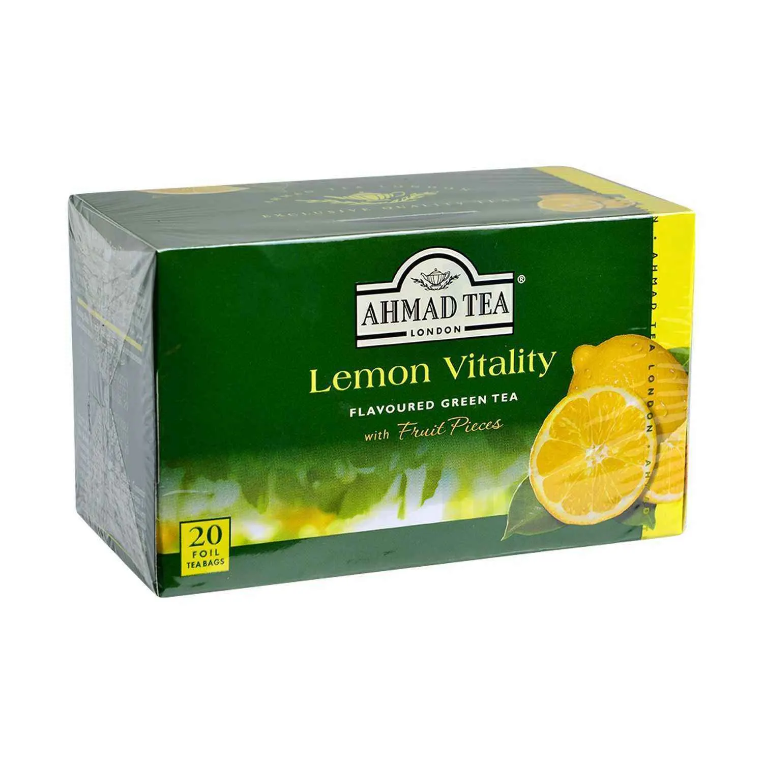 Thé vert aromatisé au citron x20 sachets 40g - AHMAD TEA - vue 3